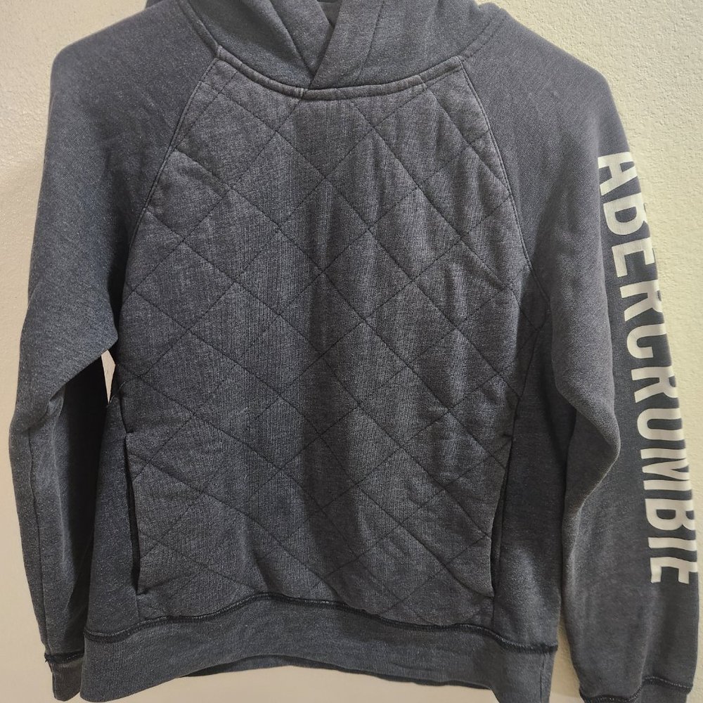 Abercrombie Kids Youth Hoodie With 2 Side Pockets, Size 11/12